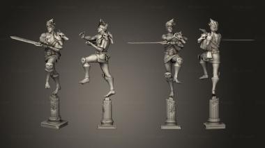Military figurines Zagreus 3d model