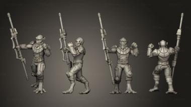Military figurines Zeb 2 3d model
