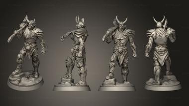 Military figurines Zedekiah 3d model