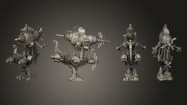 Military figurines Zeppelin Of Judgment 3d model
