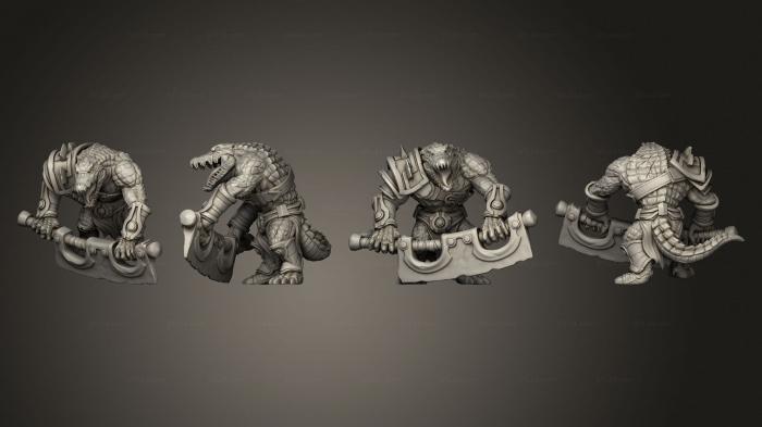 Military figurines (Zobek Weapon Open, STKW_15320) 3D models for cnc