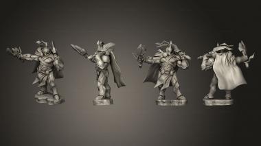Military figurines Zodiac War Cancer 3d model