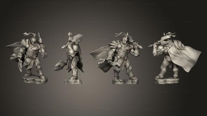 Military figurines (Zodiac War Cancermm 30, STKW_15324) 3D models for cnc