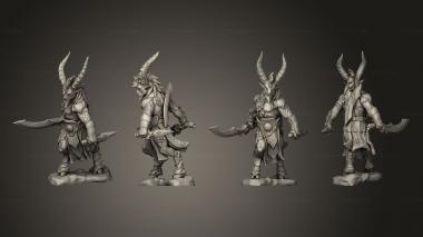 Military figurines Zodiac War Capricorn 3d model