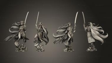 Military figurines Zodiac War Gemini 3d model