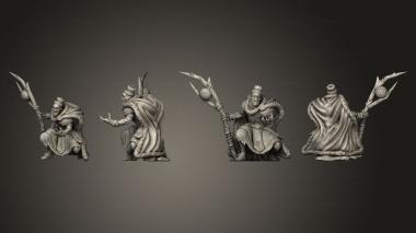 Military figurines Zombie King 3d model