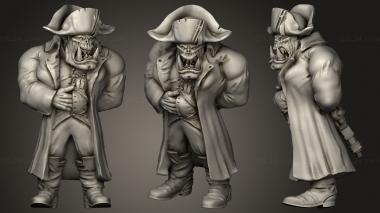 Military figurines Napoleork 3d model