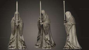 Military figurines Nazgul figure 3d model