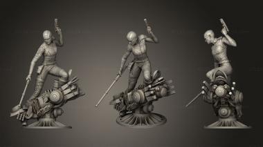 Military figurines Nebula Statue 3d model