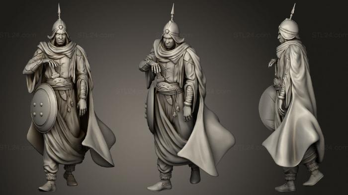 Military figurines (Nkosi Bahati, STKW_1557) 3D models for cnc