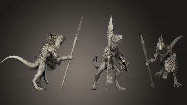 Military figurines Nova Raptor 02 3d model