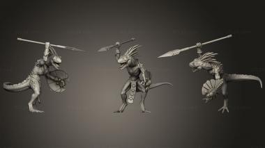 Military figurines Nova Raptor 08 3d model