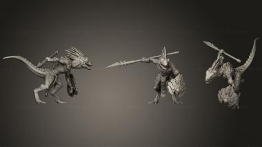 Military figurines Nova Raptor 09 3d model
