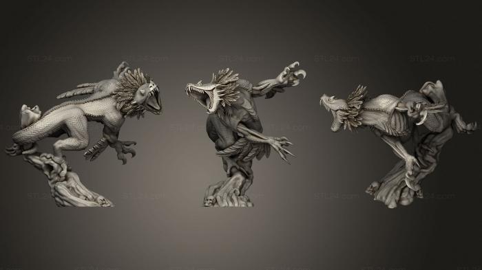 Military figurines (One Piece, STKW_1584) 3D models for cnc