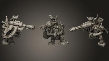 Military figurines Ork Sharpshotah 3 18 3d model