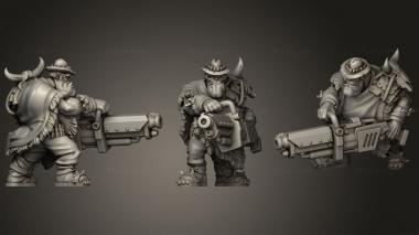 Military figurines Ork Sharpshotah 3 3d model