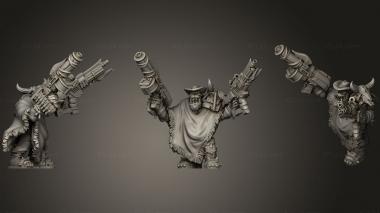 Military figurines Ork Sharpshotah 3d model