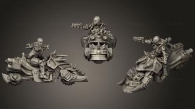 Military figurines Orlo Bike 2 3d model