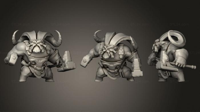 Military figurines (ornn Copy, STKW_1636) 3D models for cnc