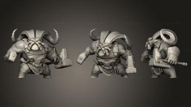 Military figurines ornn Copy 3d model