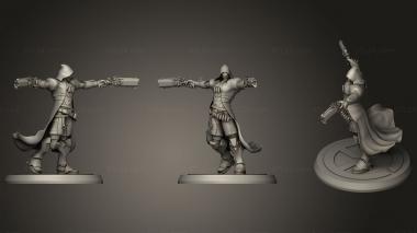 Military figurines Overwatch Reaper 3d model