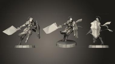 Military figurines Paragon of Light 3d model