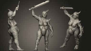 Military figurines Pox Brides Bride 3d model