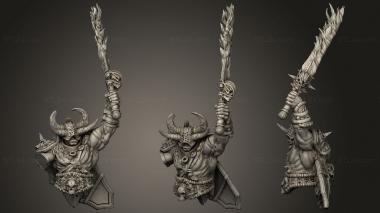 Military figurines Proponezius Q Supported 567 3d model