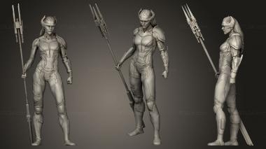 Military figurines Proxima Midinight 3d model