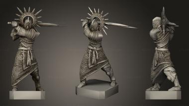 Military figurines Pyre Revenant 3d model