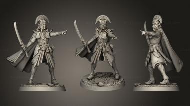 Military figurines Radiant Elves Prince 3d model