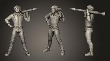 Military figurines Rajesh Big Band Theory Howy 3d model