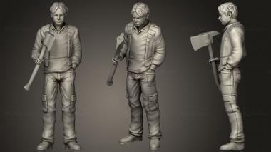Military figurines Rajesh Big Band Theory Rayis 3d model