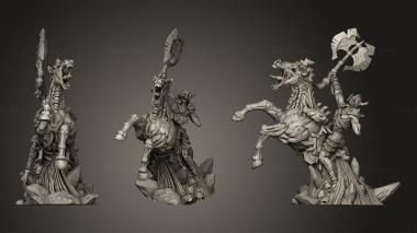 Military figurines Reanimated Riders 3d model