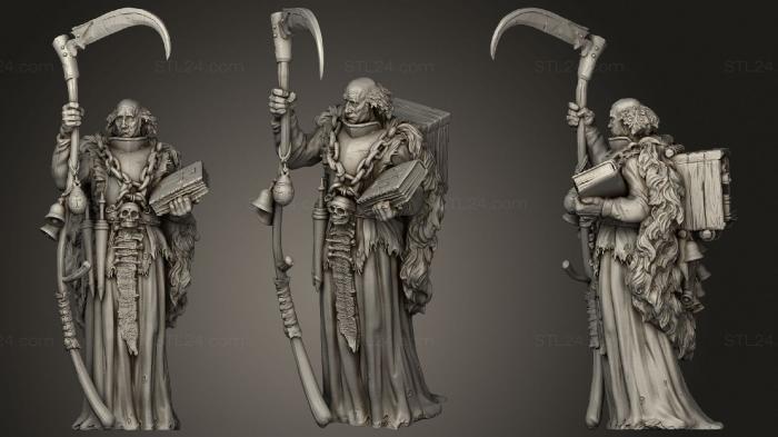 Military figurines (Reaper The Magic, STKW_1711) 3D models for cnc