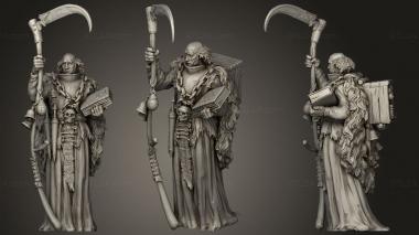 Military figurines Reaper The Magic 3d model