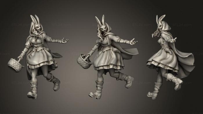 Military figurines (Red Riding Hood pose 22, STKW_1720) 3D models for cnc