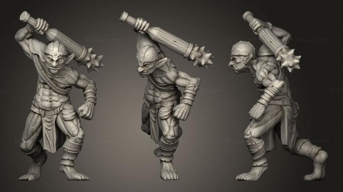Military figurines (Regular Goblin alternate, STKW_1724) 3D models for cnc