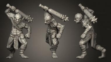 Military figurines Regular Goblin alternate 3d model