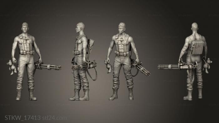 Military (Боеприпасы для Карателя, STKW_17413) 3D модель для ЧПУ станка