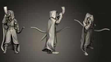 Military figurines Ridermercia Skirmisher 3d model