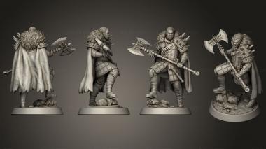 Military figurines Roderick Vanherald 3d model