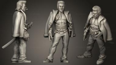 Military figurines Russel Kurata Jr 3d model