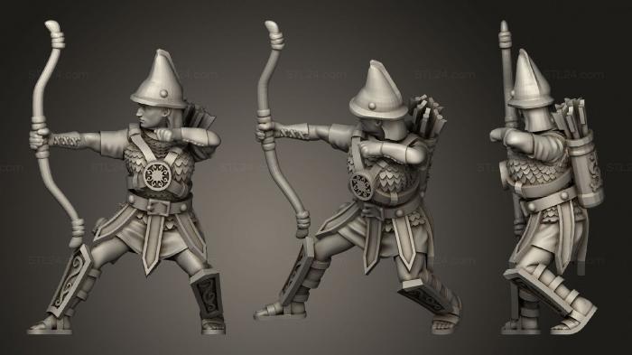 Military figurines (Sagittarius, STKW_1760) 3D models for cnc