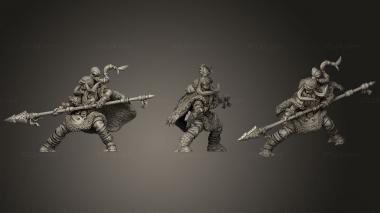 Military figurines Sakari Anyu Spear2 3d model