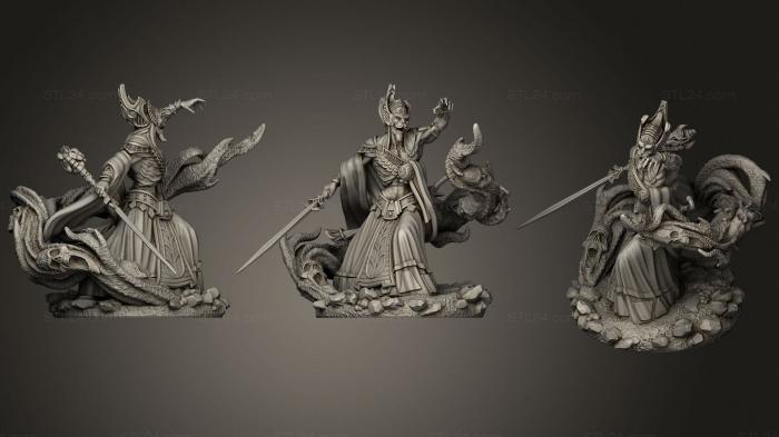 Military figurines (Sandmancer Aristocrat 1, STKW_1768) 3D models for cnc