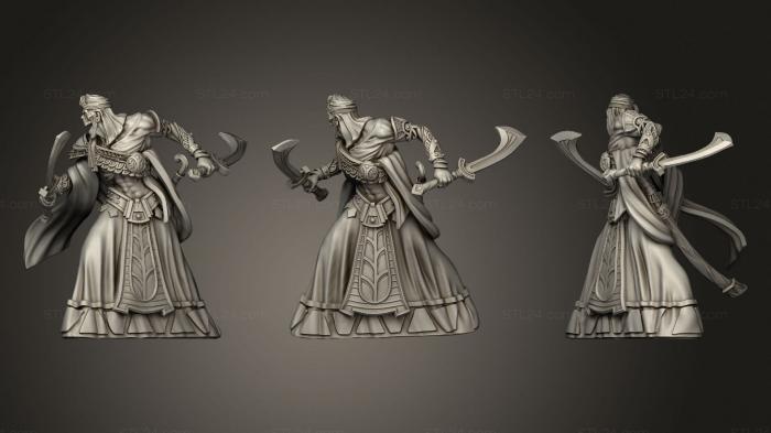 Military figurines (Sandmancer Aristocrat 4, STKW_1769) 3D models for cnc