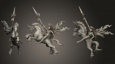 Military figurines Sentek Il Wild Hunt Rider 3d model