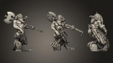 Military figurines Shagoth R 3d model