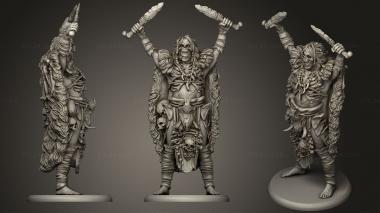 Military figurines Shaman The Magic 3d model